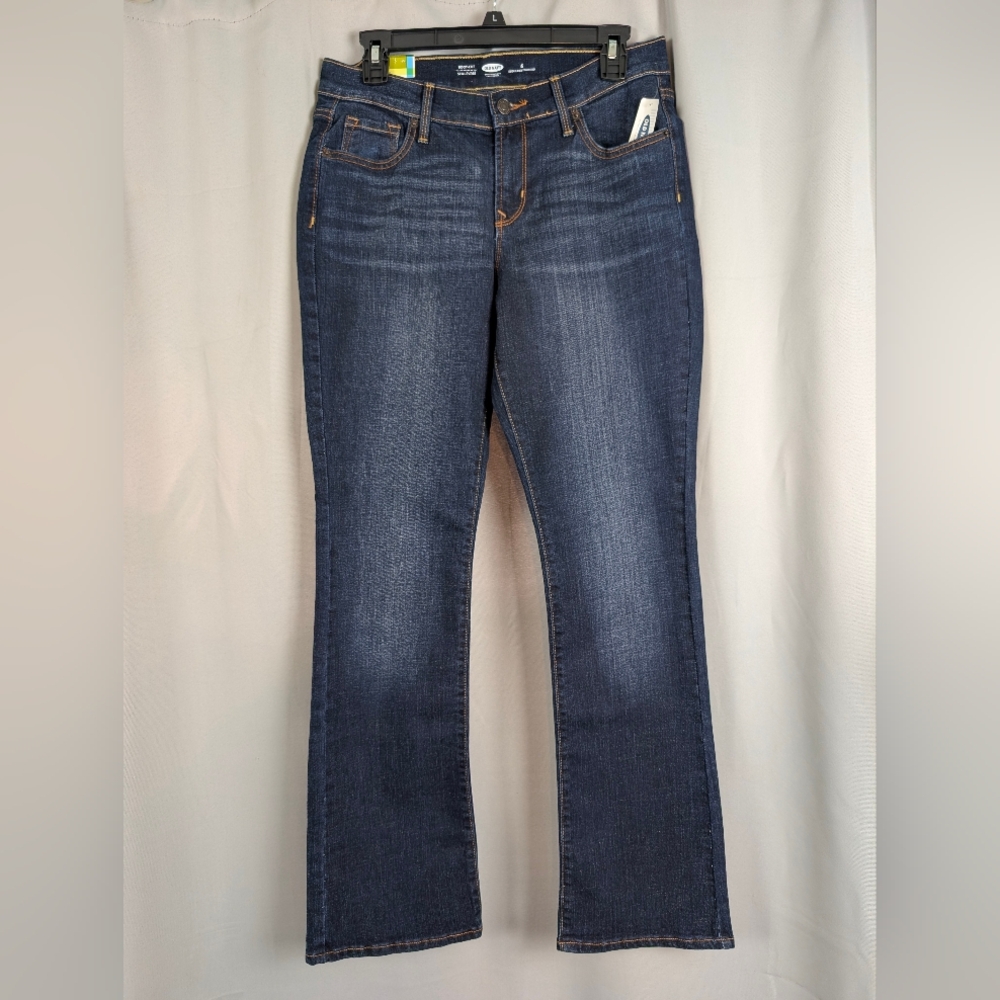 Old Navy Women's Boot Cut Jeans in Indigo Size‎ 6 New